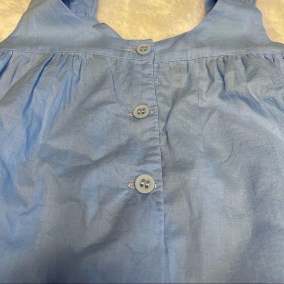 Strasburg Blue Sleeveless Sundress Lightweight 18M - Picture 4 of 9